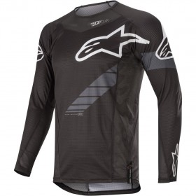 Maillot VTT/Motocross Alpinestars Techstar Graphite Manches Longues N001 2020